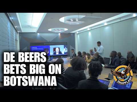 De Beers Doubles Down on Botswana's Economic Transformation  Jobs, SMEs, Sustainability & Diamond In