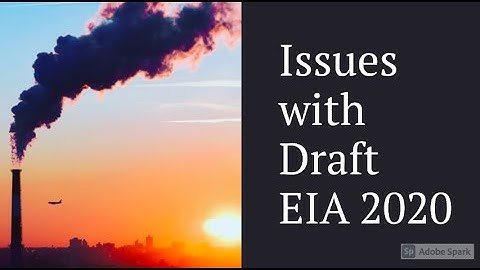 Draft EIA 2020: What are the Changes and Why it