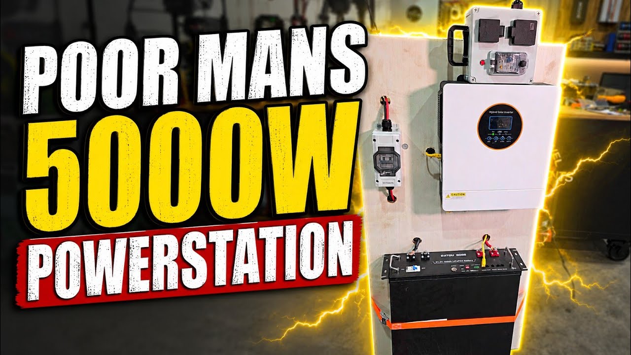  $800 Poor Mans DIY Power Station 