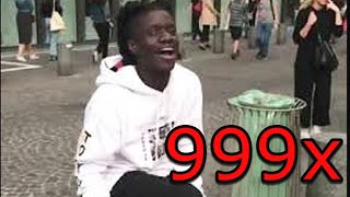 Moonwalking in Paris 999x speed meme