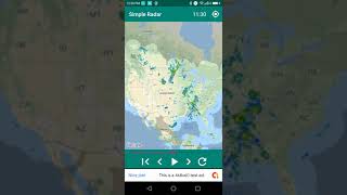 Simplest Weather Radar Android Application screenshot 3