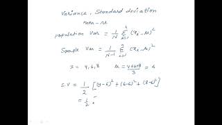 Machine Learning Statics(Variance & Standard Deviation) Python