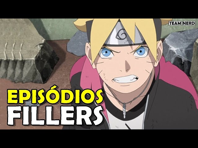 LISTA  Episódios fillers de Boruto: Naruto Next Generations e