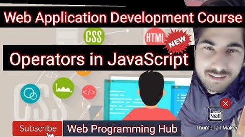 What is Operator in JavaScript | Operator Types In Urdu Hindi