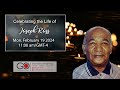 Celebrating the life of joseph ross