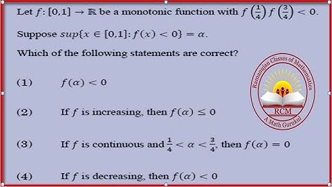 CSIR NET Dec 2019 Real Analysis Problem  Solution |CSIR NET ,GATE,NBHM|||