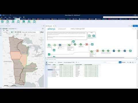 Alteryx Weekly Challenge 228: Spatial Boundaries