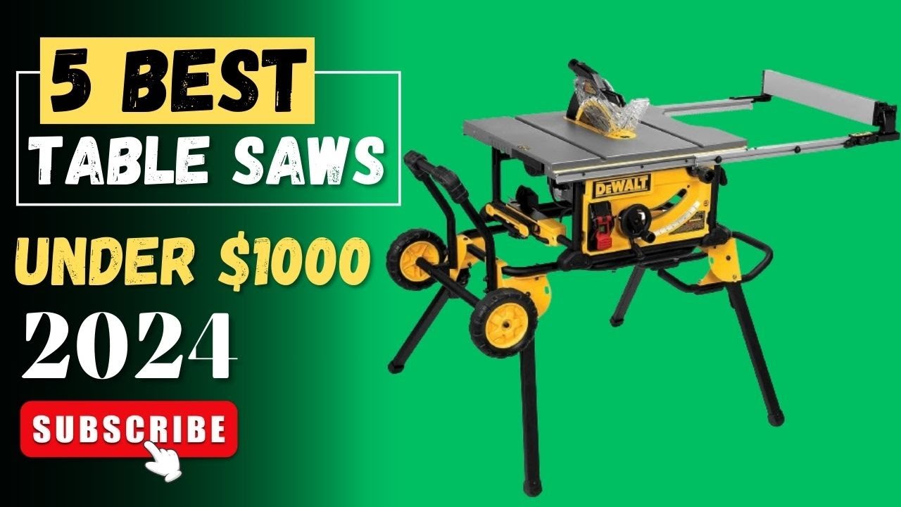 The 5 Best Table Saws Of 2024 Table Saws Review YouTube