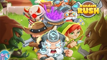Random Rush Tower defense TD gameplay