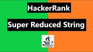 Super Reduced String Hackerrank Solution - java 8| Hackerrank Algorithms