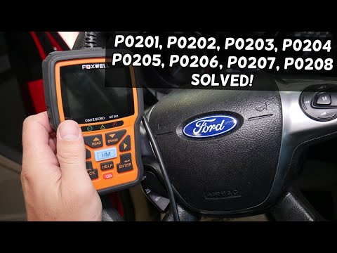 FORD CODE P0201 P0202 P0203 P0204 P0205 P0206 P0207 P0208 FUEL INJECTOR FIX