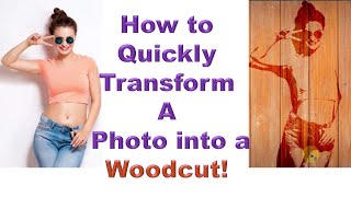 Photoshop: How to Quickly Transform a Photo into a Woodcut! | Helping Window screenshot 5