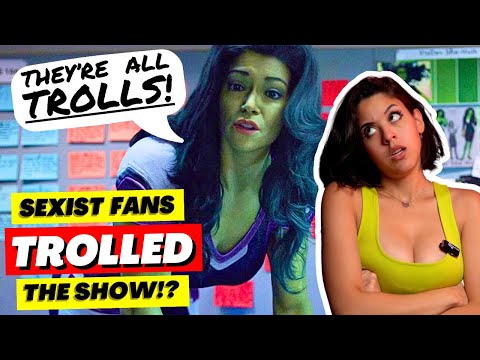 SHE-HULK Star BLAMES SEXIST FANS for Show's FAILURE!