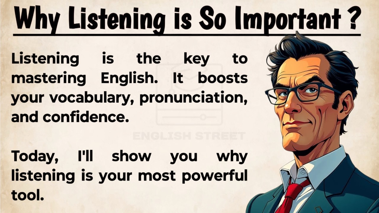 How Listening Improves Your English Quickly || Best Way to Learn English || Graded Reader ✅️