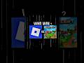 Roblox vs Minecraft | Who Win? 😱💀 #roblox #robloxvsminecraft #robloxshorts #minecraftshorts #fypシ