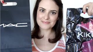 Quick MAC & KIKO Makeup Haul @SkinDeepBeautyVlog