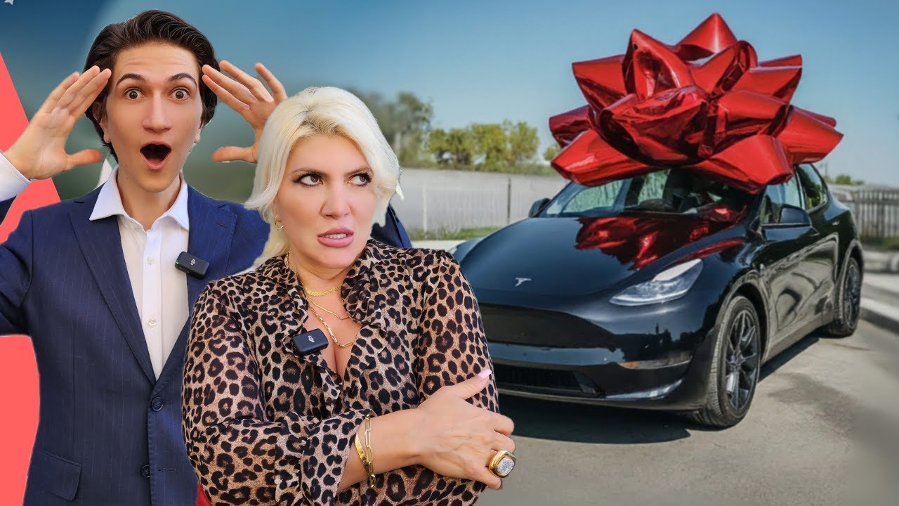 I Bought My Mom a NEW CAR and Her Reaction was insane... - YouTube