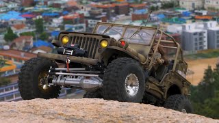 1/6 Scale RC car Jeep Willys Rock Trail