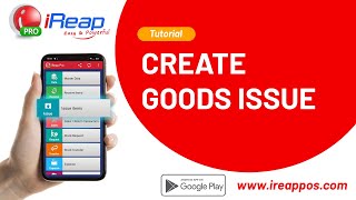 How to Create Goods Issue in iREAP POS Application screenshot 2