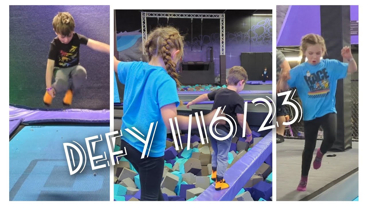 Defy Trampoline Park Tucson Az YouTube
