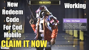 call of duty Mobile redeem code | January 2022 redeem code codm | today redeem code codm | codm