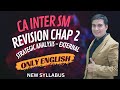 Ca inter sm new syllabus  revision of chapter 2  strategic analysis  external  only english
