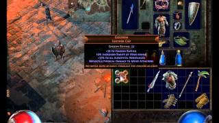 Path of Exile: Unique Goldrim Leather Cap 