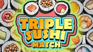 Triple Sushi Match-Tile puzzle Game Gameplay Android Mobile screenshot 5