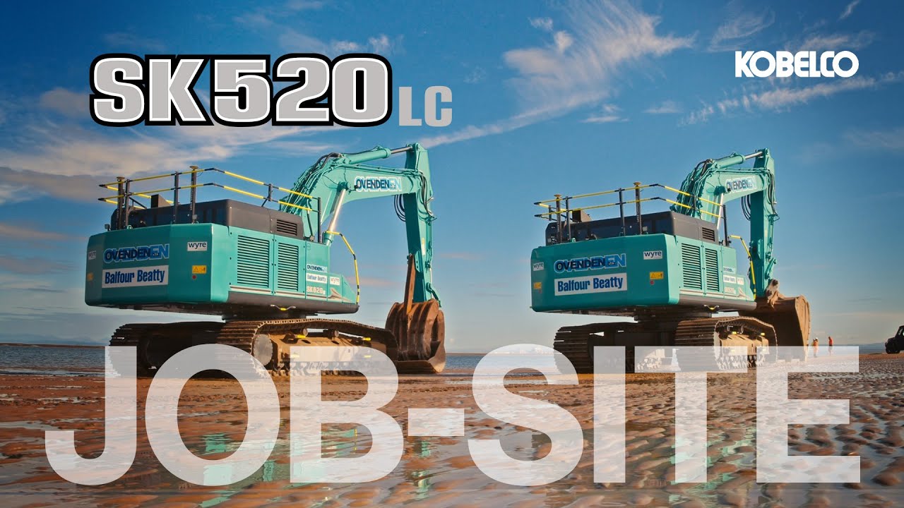 Protecting the Future: Kobelco Machines Safeguard the Fylde Coastline
