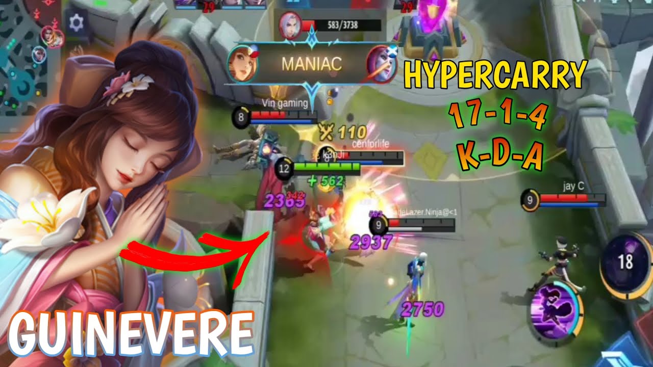 maniac-17-kill-guinevere-hyper-carry-show-no-mercy-mobile-legends