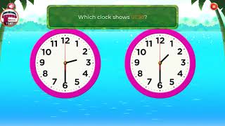 Learn to Tell Time on a Clock | Analog Clock Practice for Kids | Educational Video | Monkey Math