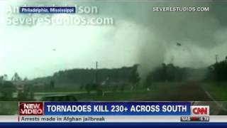 CNN: Deadly tornadoes rip across the South