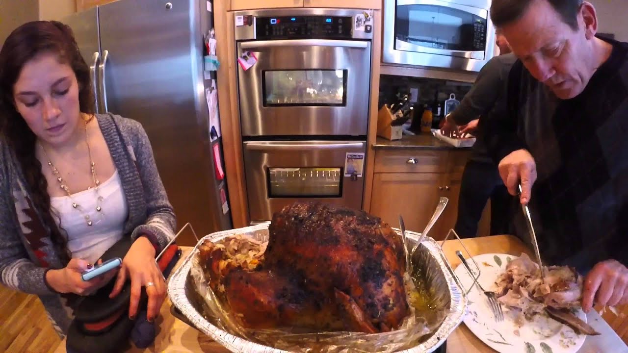 Thanksgiving 2015 Turkey carving YouTube