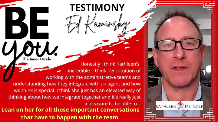 Be You The Inner Circle - Ed Kaminsky for Kathleen...