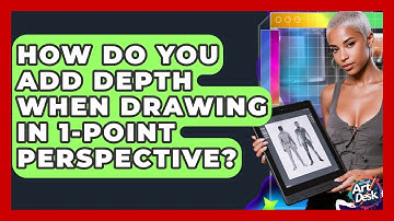 How Do You Add Depth When Drawing In 1-point Perspective? - The Virtual Art Desk