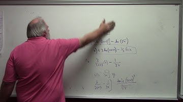 Math 131: Logarithmic Differentiation