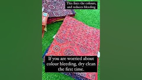 How to care for ajrakh print fabric | Care Instruction of the Fabrics | Sangisathi