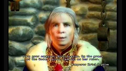 Lets play Oblivion part 1: I want a dark beard!