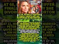 At 68, Michelle Pfeiffer Finally Admits Why She Divorced Peter Horton #shorts #viral