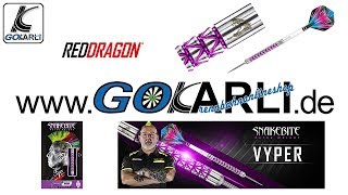 Red Dragon Steel Darts Peter Wright Snakebite Vyper Steeltip Dart Steeldart 2019