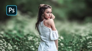 Outdoor Portrait Edit (Blur): Photoshop Tutorial screenshot 2