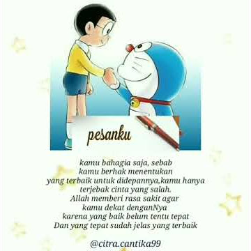 #Doraemonkata-kata ~Pesanku~