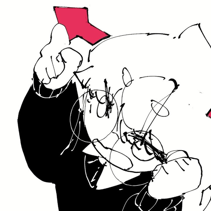 I like blowing this cat up hahaha @ #art #animationart