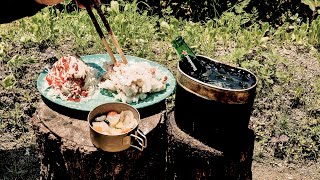세상 바삭한 감자전분 탕수육 만들기 / 캠핑요리 / 삼파육 / 탕수육 / 캠핑 / 아웃도어 / 튀김요리 / Sweet and sour pork/ 삼겹살 / 중화요리 / 중식