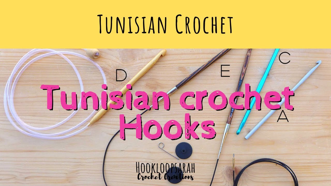Guide to Tunisian Crochet Hooks