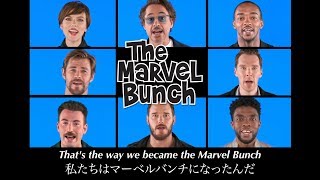 Avengers Infinity War Cast Sings『The Marvel Bunch』【日本語字幕】