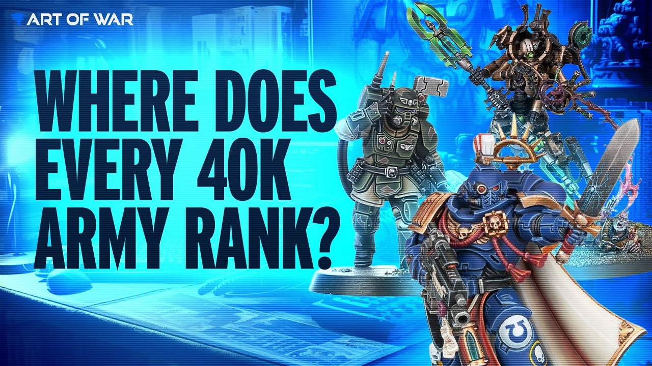 Ranking Every Army in Warhammer 40k - March 2026 - YouTube