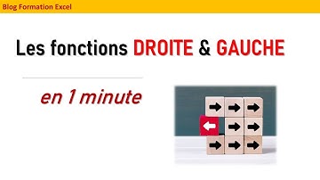 Les deux fonctions DROITE & GAUCHE