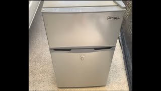 Gecko 95 litre 12v 24v upright fridge freezer
