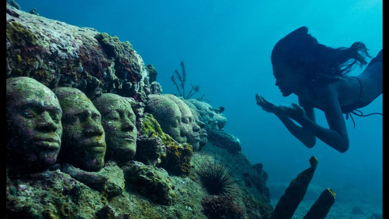 Тайны океана документальные. Подводный музей Джейсона де Кайрес Тейлора. Канкун Мексика подводный музей. Мексика дайвинг музей подводных скульптур. Подводный город Акра в Крыму.